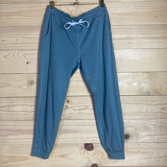 Vuori Pants - Vuori Blue Drawstring Joggers